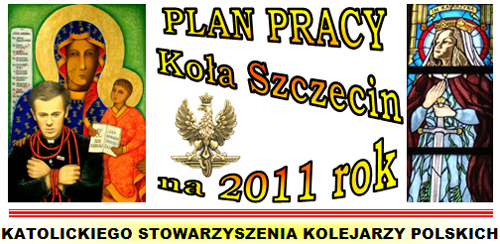 Plan pracy KSKP Ko�a Szczecin na 2011 rok.