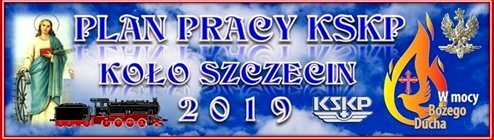 Plan pracy KSKP Ko�a Szczecin na 2019 rok.